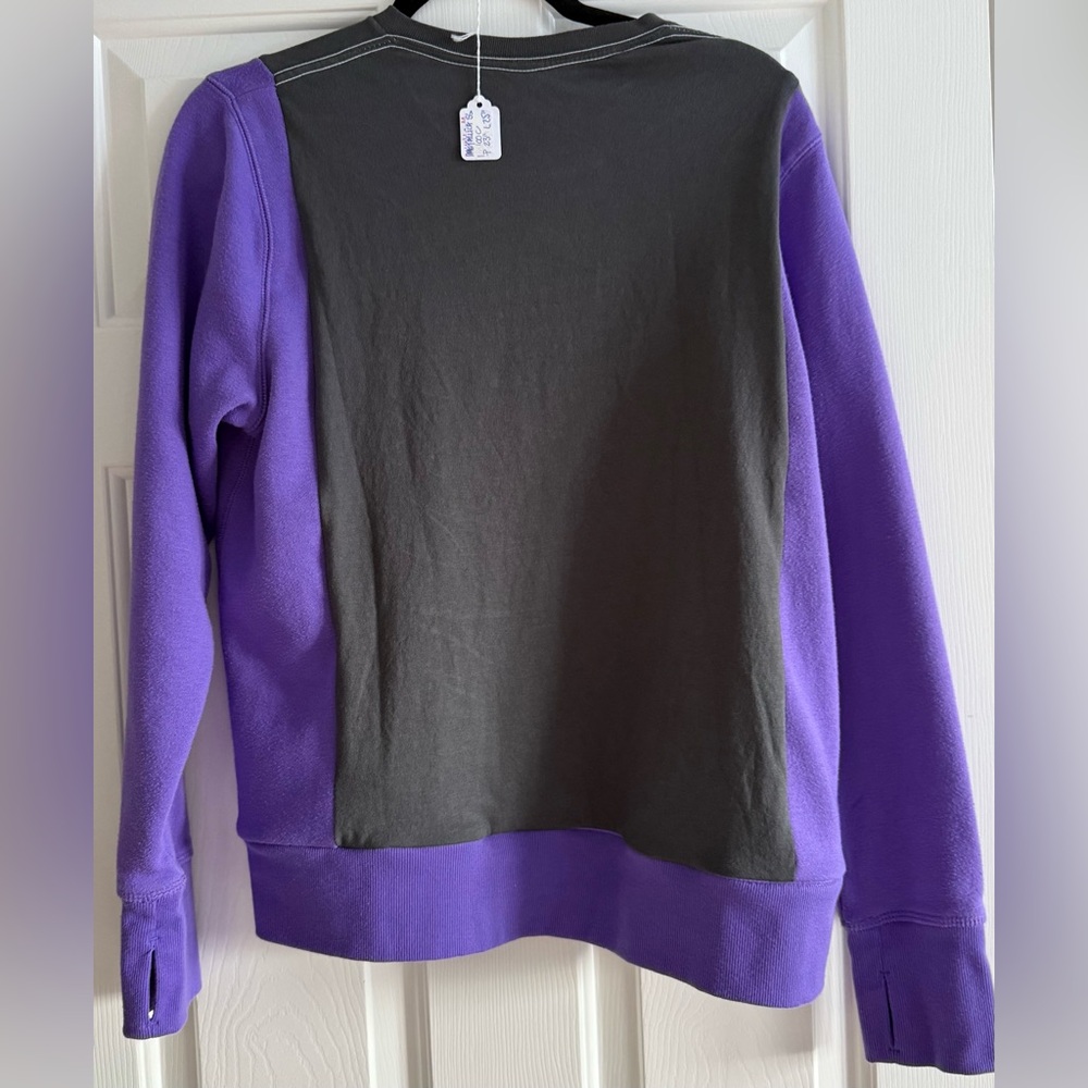 Metallica Custom Upcycled One Of A Kind Purple Graphic Sweatshirt Size L - Picture 3 of 3